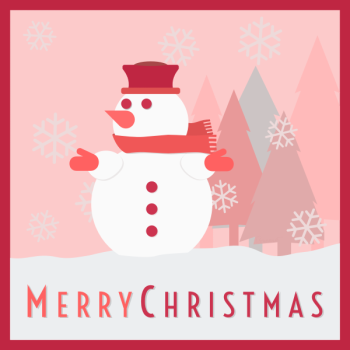 SVG Snowman greeting card vector illustration SVG Snowman greeting card vector illustration