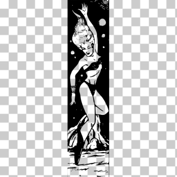 SVG Space girl SVG Space girl
