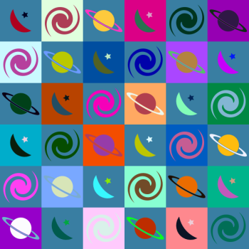 SVG Space pattern for kids SVG Space pattern for kids