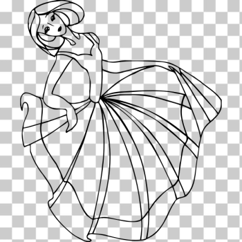 SVG Spanish danseuse SVG Spanish danseuse