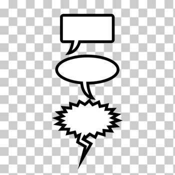 SVG Speech bubbles selection vector image SVG Speech bubbles selection vector image
