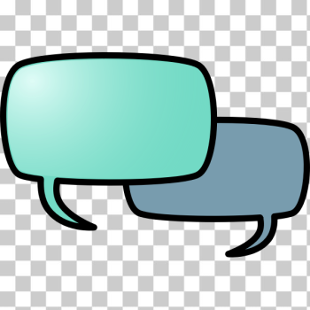 SVG Speech bubbles vector image SVG Speech bubbles vector image