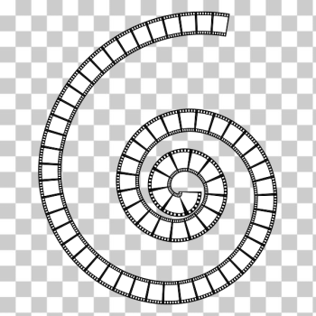 SVG Spiral film strip SVG Spiral film strip