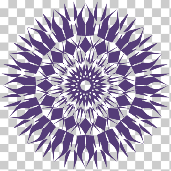 SVG Spirograph geometric shape