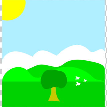 SVG Spring scene SVG Spring scene