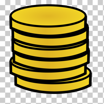 SVG Stack of gold coins vector SVG Stack of gold coins vector