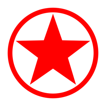SVG Star in circle