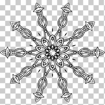 SVG Starry ornament SVG Starry ornament