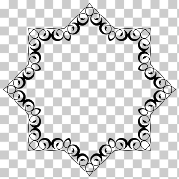 SVG Starry photo border SVG Starry photo border