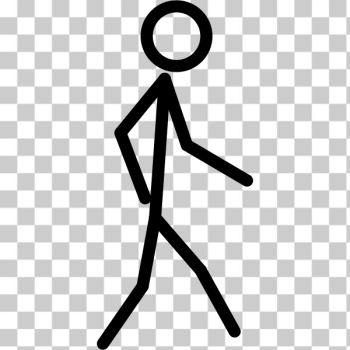 SVG Stick figure walking SVG Stick figure walking
