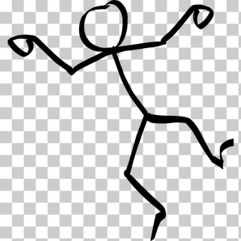 SVG Stickyman falling SVG Stickyman falling