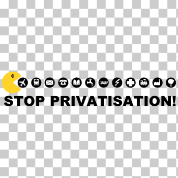 SVG STOP Privatisation Vector Graphics SVG STOP Privatisation Vector Graphics