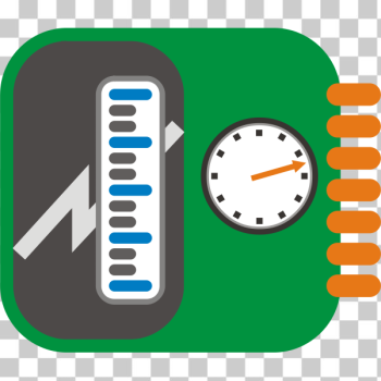 SVG Strain gauge vector image