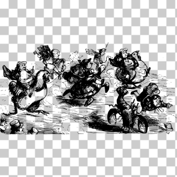 SVG Strange animal race SVG Strange animal race