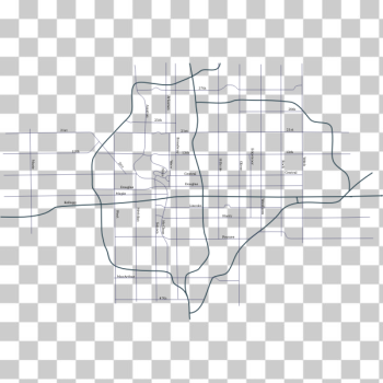 SVG Street map of Wichita Kansas SVG Street map of Wichita Kansas
