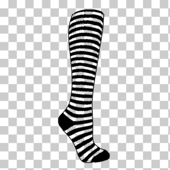 SVG Striped Sock SVG Striped Sock