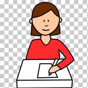 SVG Student writing SVG Student writing