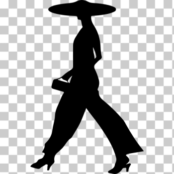 SVG Stylish lady silhouette SVG Stylish lady silhouette