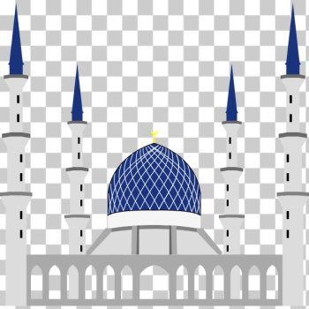 SVG Sultan Salahuddin Abdul Aziz Shah mosque vector image SVG Sultan Salahuddin Abdul Aziz Shah mosque vector image