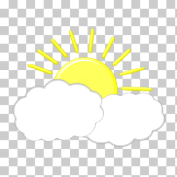 SVG Sun Behind Clouds SVG Sun Behind Clouds