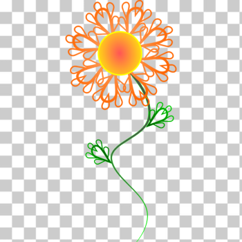 SVG Sunny Crazy Flower SVG Sunny Crazy Flower