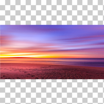 SVG Sunset On The Beach
