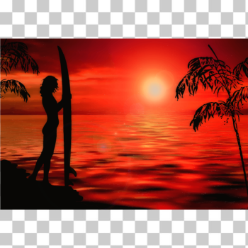SVG Sunset over sea SVG Sunset over sea