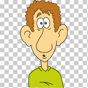 SVG Surprised dude