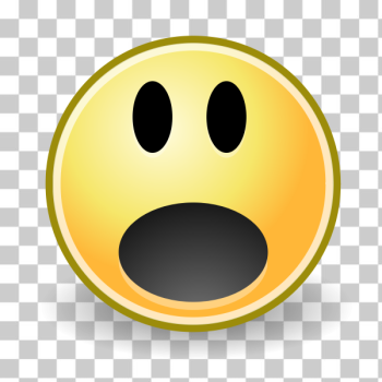SVG Surprised face