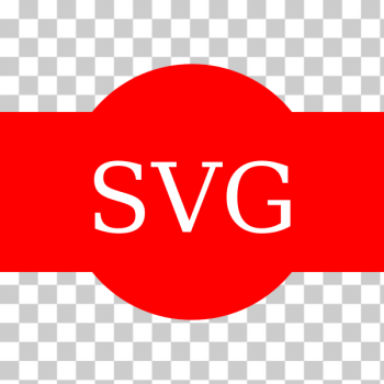 SVG SVG symbol on red background SVG SVG symbol on red background