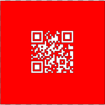 SVG Swiss Flag With QR code vector SVG Swiss Flag With QR code vector