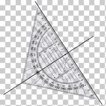 SVG symbol perpendicular lines