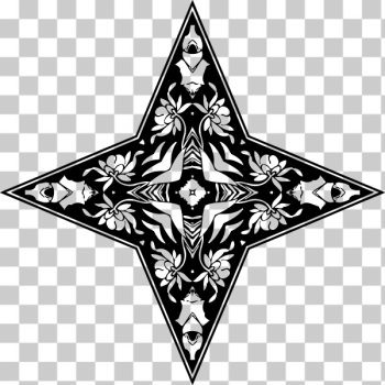 SVG Symmetric ornamental star SVG Symmetric ornamental star