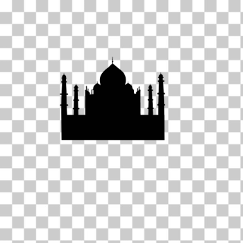 SVG Taj Mahal