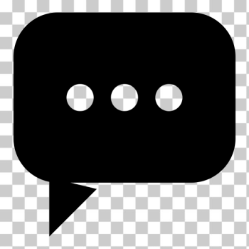 SVG Talk bubble silhouette SVG Talk bubble silhouette