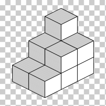 SVG Tall cubes vector drawing SVG Tall cubes vector drawing