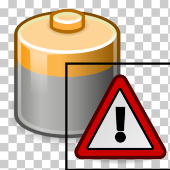 SVG tango battery caution SVG tango battery caution