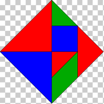 SVG Tangram rectangle RGB colors SVG Tangram rectangle RGB colors