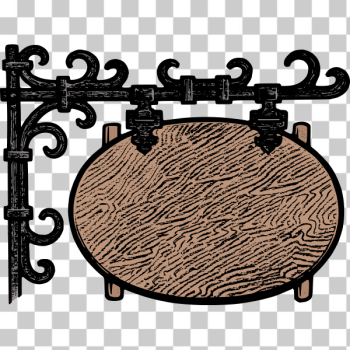 SVG Tavern sign frame