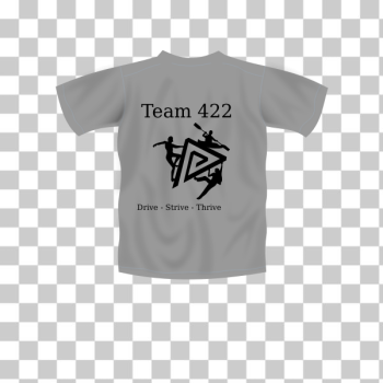 SVG Team logo on T-shirt SVG Team logo on T-shirt