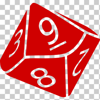 SVG Ten-sided dice SVG Ten-sided dice