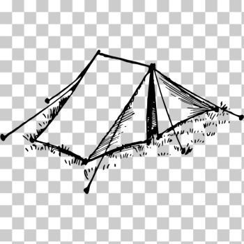 SVG Tent sketch SVG Tent sketch