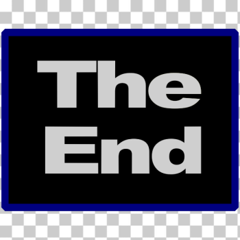 SVG The End 2 SVG The End 2