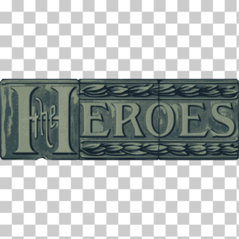 SVG The Heroes - block title SVG The Heroes - block title