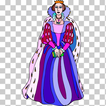 SVG The queen