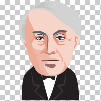 SVG Thomas Alva Edison SVG Thomas Alva Edison