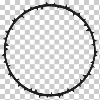 SVG Thorn crown SVG Thorn crown