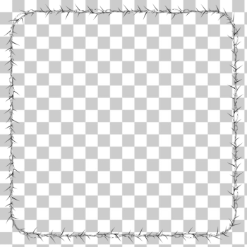 SVG Thorns frame SVG Thorns frame