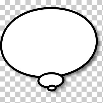 SVG Thought callout bubble center vector image SVG Thought callout bubble center vector image