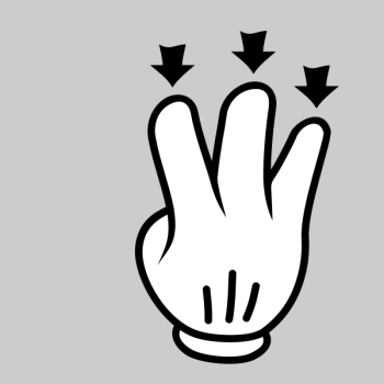 SVG Three cartoonish fingers SVG Three cartoonish fingers